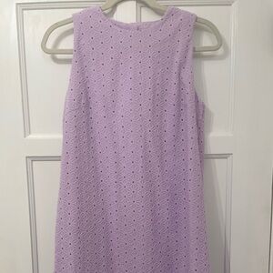 TUCKERNUCK

Lavender Eyelet Sleeveless Folly Dress